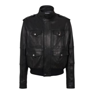 Balmain Hombre, Chaquetas, Negro, Talla: M
