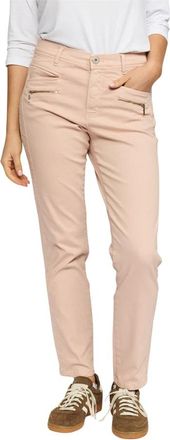 2-Biz Slim-fit Broek - Dames - Slim Fit Broeken - Roze - L - Leer - Broeken
