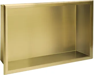 Rea Estante De Ba&ntilde;o Rea 8 30x45x10 Brush Gold
