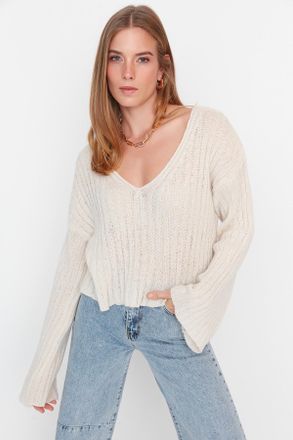 Trendyol Vrouwen V-hals Trui