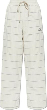 Balenciaga Gestreept joggingpak - Heren - Sweatpants - Beige - M - Katoen - Broeken