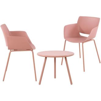 Clp Clp - Grupo De Asientos Minota Rosado 2 Sillas