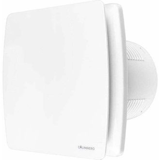 OEM Extractor De Aire De Ba&ntilde;o De 100 Mm Con Temporizador, Sensor De Humedad Y V&aacute;lvula Antirretorno, 95 M&sup3;, Silencioso, Blanco