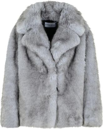STAND Valentina Faux-fur Jacket