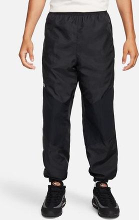 Nike Mens NSW Tuned Air Woven Track Pants - Black/Black Size XXL