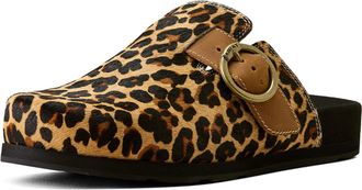 Ariat Womens Country Mule in Leopard Hair On, B Medium Width, Size 8.5, by Ariat