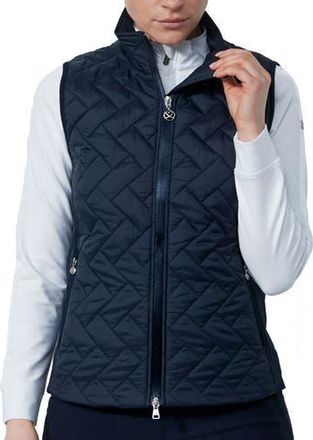 Daily Sports Bonnie Padded Womens Golf Vest in Navy at Nordstrom, Size X-Large