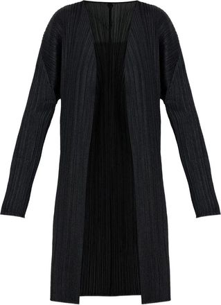 Pleats Please Issey Miyake Cappotti Nero-Donna