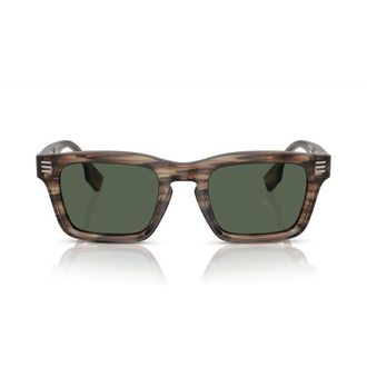 Burberry Green Rectangular Mens Sunglasses 0BE4403 409871 51