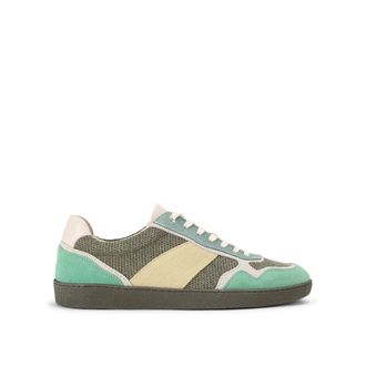 Kurt Geiger Mens Leather Lloyd 2 Sneakers - Khaki - Size UK 11