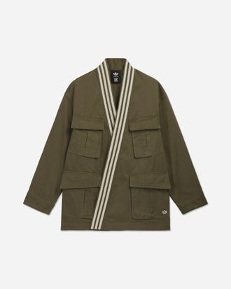 adidas CLOT By Edison Chen Jacket Olive Strata
