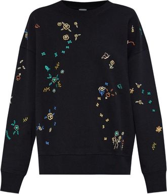 Paul Smith PS door Paul Smith geborduurd katoenen sweatshirt