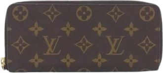 Louis Vuitton Pre-owned Wallets, male, Brown, Size: ONE SIZE Pre-owned Monogram Long Wallet