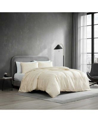 Kenneth Cole Linear Floral Duvet Set