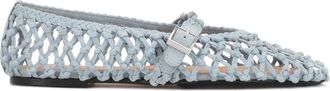 Kazar Suede Ballerina - Dames - Ballerinas - Blauw - 41 EU - Leer - Schoenen