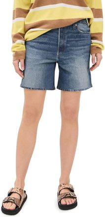 Rag & Bone Womens Miramar Kaia Denim Shorts, Cosmos