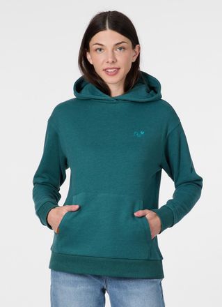 Ragwear Kapuzensweatshirt RAGWEAR COOLBIA, Damen, Gr. XXL, ocean gr&uuml;n, Sweatware, Obermaterial: 70% Baumwolle, 30% Polyester, unifarben, normal, Rundhals, Swe