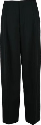 Victoria Beckham Baggy Pants with High Waist and Tapered Leg Design