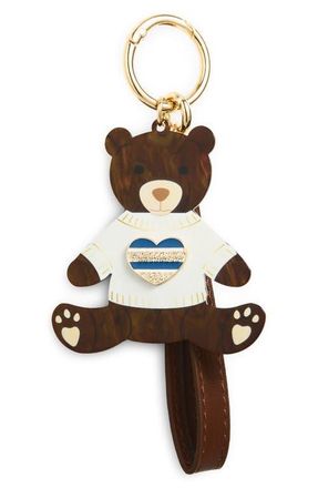 Chelsea28 Bear Cluster Bag Charm in Brown Multi- Gold at Nordstrom