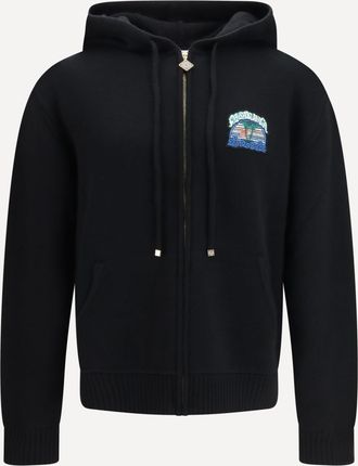 Casablanca Felpa con Cappuccio Palm Tree Man XL