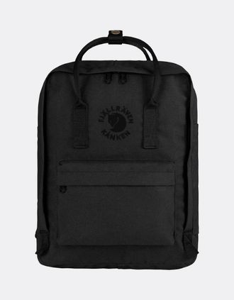 Fj&auml;llr&auml;ven Fjallraven Re-Kanken Unisex Backpack - Black 550 - Size: ONE size