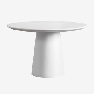 Sklum Sklum - Mesa De Comedor Redonda &Oslash;120 Cm En Cemento Noemi