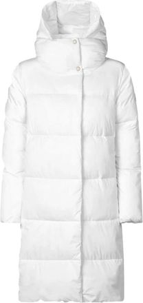 Save The Duck Edel Parka - Dames - Parka Jassen - Wit - XL - Leer - Jassen