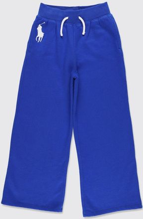Polo Ralph Lauren Pantaloni jogging da bambino in misto cotone con coulisse