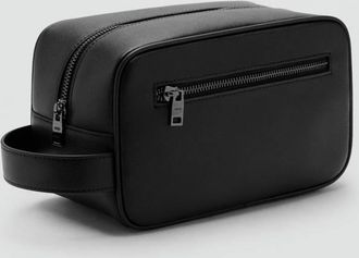 Mango Borsa toiletle nero - Uomo - Taglia unica - MANGO MAN