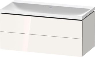 Duravit Duravit L-cube Conjunto En C Suspendido, 2 Cajones, Sin