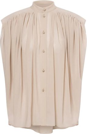 Philosophy di Lorenzo Serafini Blusa con arricciatura - Toni neutri