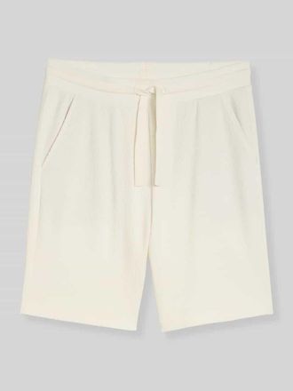 Tom Tailor Denim Regular Fit Sweatshorts aus Baumwoll-Mix in Offwhite, Gr&ouml;&szlig;e XXL