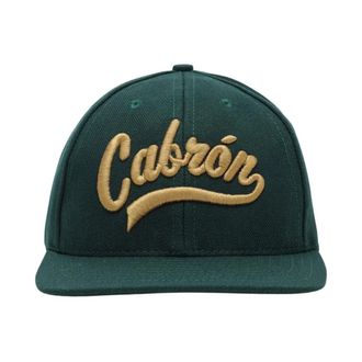 Willy Chavarria Cabron Cap - Heren - Petten - Groen - ONE Size - Polyester - Accessoires