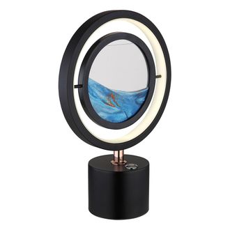 Globo Lighting L&aacute;mpara De Mesa - Reedi - Negro - Metal - Led - 28220 - Globo