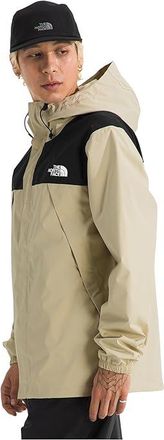 The North Face Antora Jacket Mens Clothing Desert Stone/Tnf Black : 3XL, Nylon/Polyester