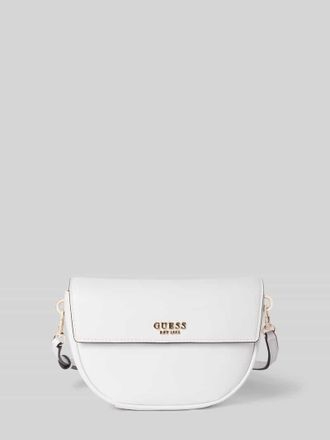 Guess Handtasche mit Label-Applikation Modell CERELIA in Weiss, Gr&ouml;&szlig;e 1
