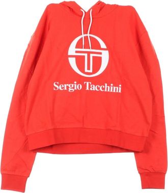 Sergio Tacchini Hoodies - Dames - Hoodies - Rood - S - Hoodies & sweatvesten