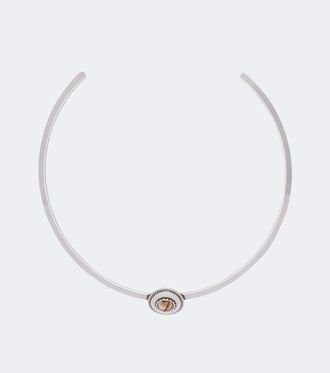 Isabel Marant Lam embellished choker