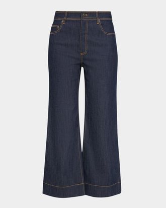 Cinq &agrave; Sept Joey High-Rise Flare Jeans