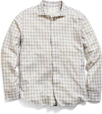 Billy Reid Hutcheson Plaid Button-Up Sport Shirt in Grey at Nordstrom, Size Xx-Large
