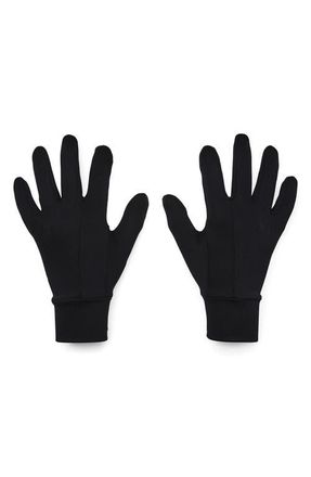 Under Armour Storm Liner Gloves in Black //Jet Gray at Nordstrom, Size Medium