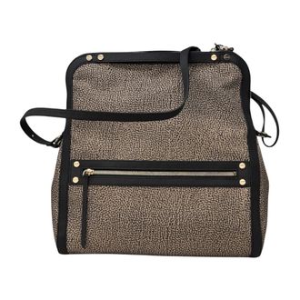 Borbonese Backpacks, female, Multicolor, Size: ONE SIZE Borsa Hobo Medium