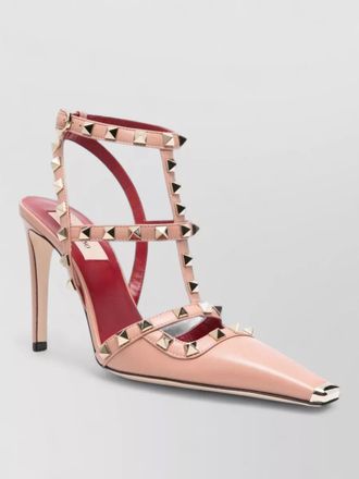 Valentino Garavani leather rockstud pumps