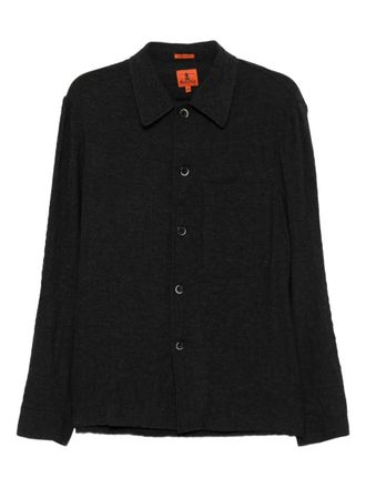 Barena textured shirt - Black