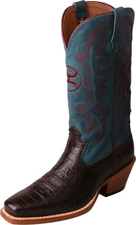 Twisted X Boots Womens Hooey Boots In Coffee / Blue