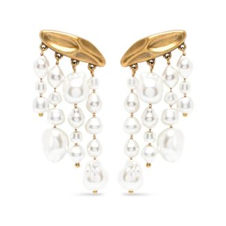 Cult Gaia Pearl Antbr - Dames - Oorbellen - Wit - ONE Size - Accessoires