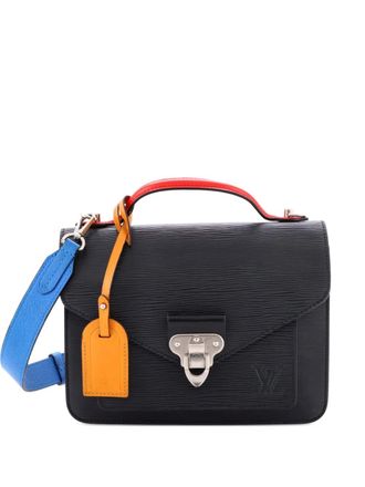 Louis Vuitton Neo Monceau Handbag Epi Leather satchel - Black