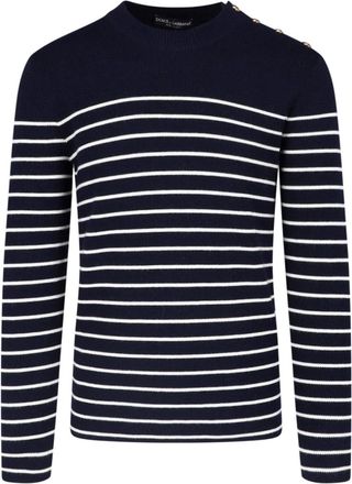 Dolce & Gabbana Maglia A Righe In Lana Vergine