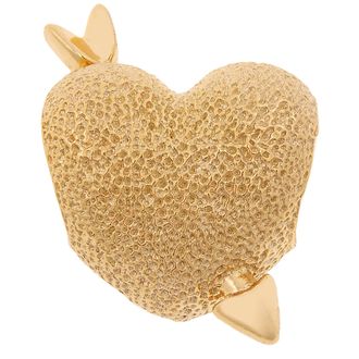 Pandora 14k Gold-plated Cupid Heart Charm