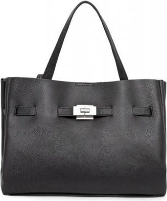 DKNY Bryar Satchel - Dames - Shoppers - Zwart - ONE Size - Tassen